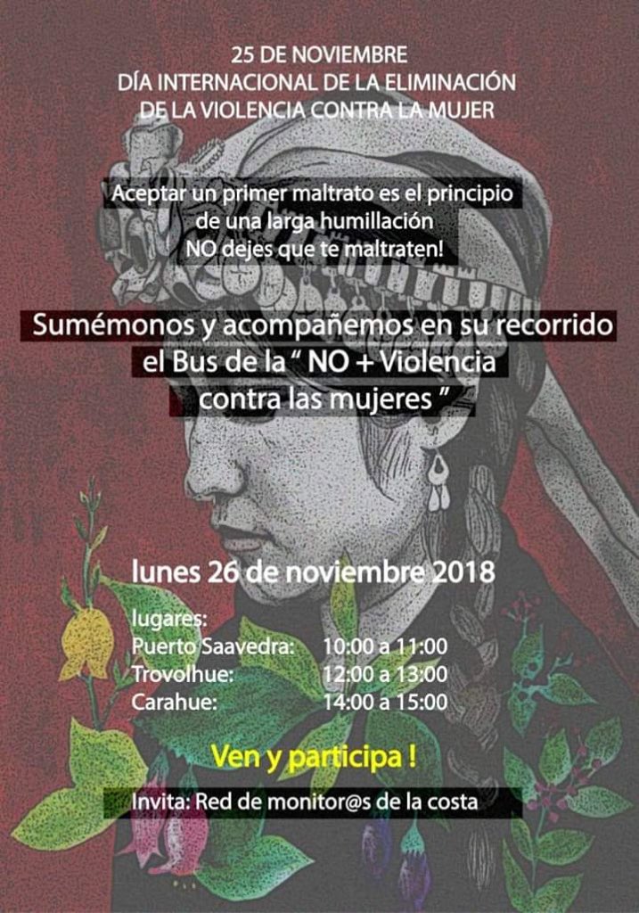 Atención <a href="/puertosaavedra/">oscar</a> <a href="/carahue/">carahue</a> y <a href="/trovolhue/">juan hidalgo rosales</a> . La red <a href="/redmujerescl/">Red Mujeres</a> haciendo sus primeras acciones en el Sur de 🇨🇱 . Orgullo e inspiración ! Anda , súmate , participa! ♥️💜