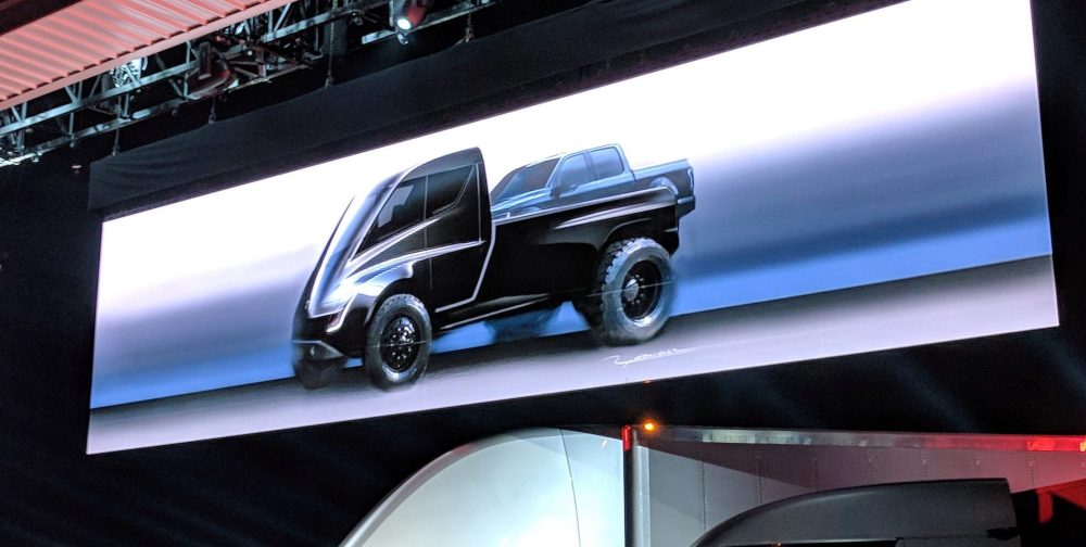 Electrekco On Twitter Tesla Pickup Truck Elon Musk Hints