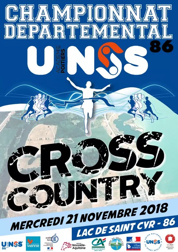 unss86's tweet photo. Mercredi #CrossUNSS #TeamUNSS86 + de 2000 engagés à St-Cyr. Ht niveau ou coureur occasionnel, un même objectif se dépasser et donner le meilleur de soi
#Défit #SportPartagé #CrossUNSS #Equipe #SportSanté #LacdeStCyr
@departement86 @NvelleAquitaine @unss @F3PoitouChtes https://t.co/It9QQZsWvE