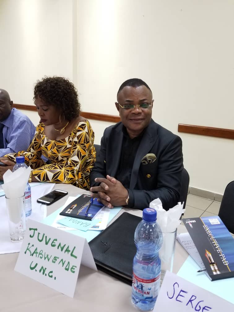 MichelMoto1's tweet photo. #KIN_19Nov #RDC2018
19-20/11 #UNC participe aux #Journées_Formation des maîtres formateurs de témoins des partis politiques organisées par #NDI
Les SGA @JohnNtumbaP1 et @nntumbab1 le SPN #JuvenalKambwenge le Pp. @LulenduGabin
seront ensuite chargés de la formation de témoins #UNC https://t.co/CAMjwsbrlo