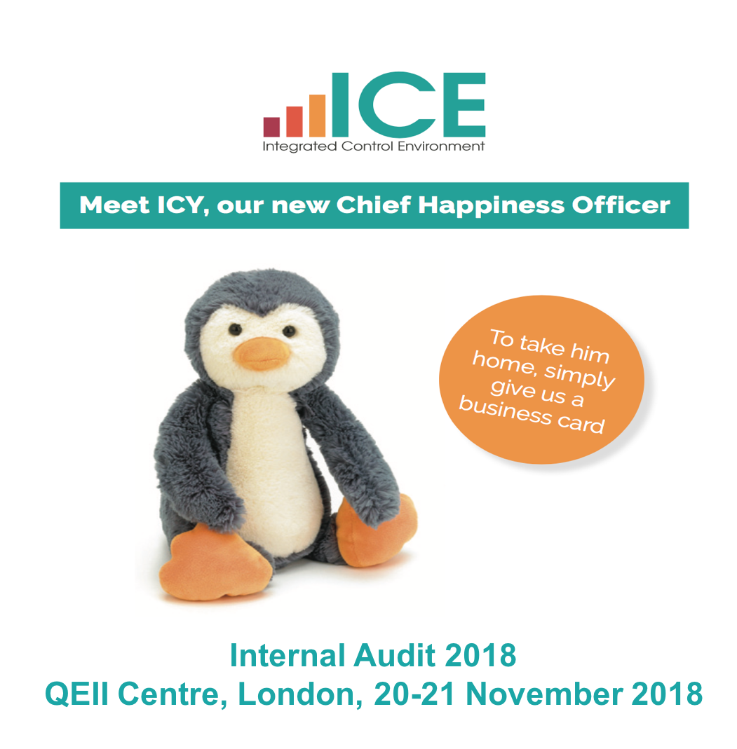ICE_Control's tweet photo. Proud to be back again this year at the 2018 IIA Internal Audit event in London 20/21 November. Look whose coming with us this year! #IA18 Find out more about ICE here: https://t.co/lnhEAGMZ81 https://t.co/WMgO8iqoNc