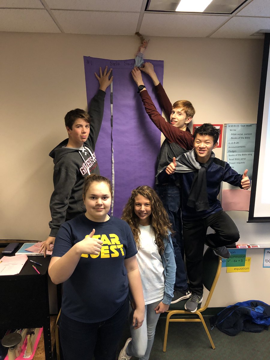 KrumbachTricia's tweet image. Day 1: Barbie Bungee-tomorrow we do the big drop! #barbiebungee