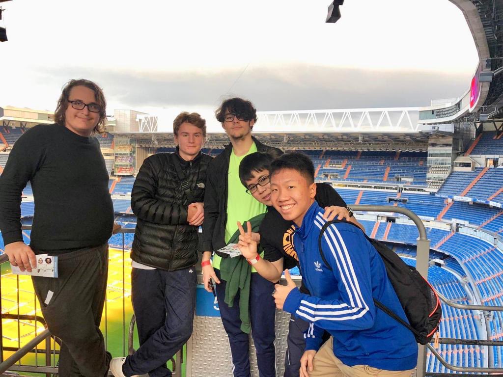 QuestExch's tweet photo. Real Madrid experience ⚽️ ¡Viva España!🇪🇸 https://t.co/yOBUYZBxpr