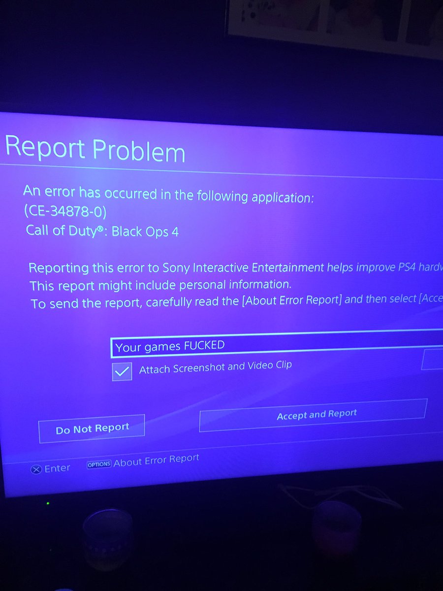MadMancMama's tweet image. Well whoever’s receiving this report better get the message and fix it 👊🏻 watch me get banned for being offensive now 😂 #ps4problems #BlackOps4