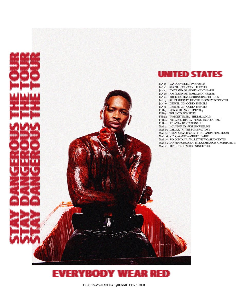 YG's tweet photo. STAY DANGEROUS THE U.S TOUR https://t.co/FPorTud1z2