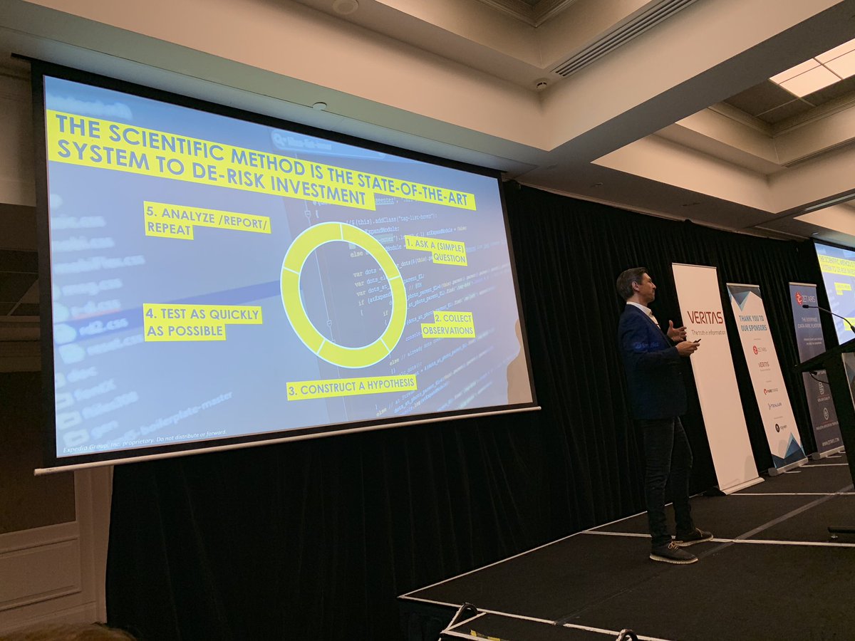 IAPA_org_au's tweet image. Gabriel Garcia at Expedia talking the scientific method in the opening keynote at #futuredata2018
#data #analytics