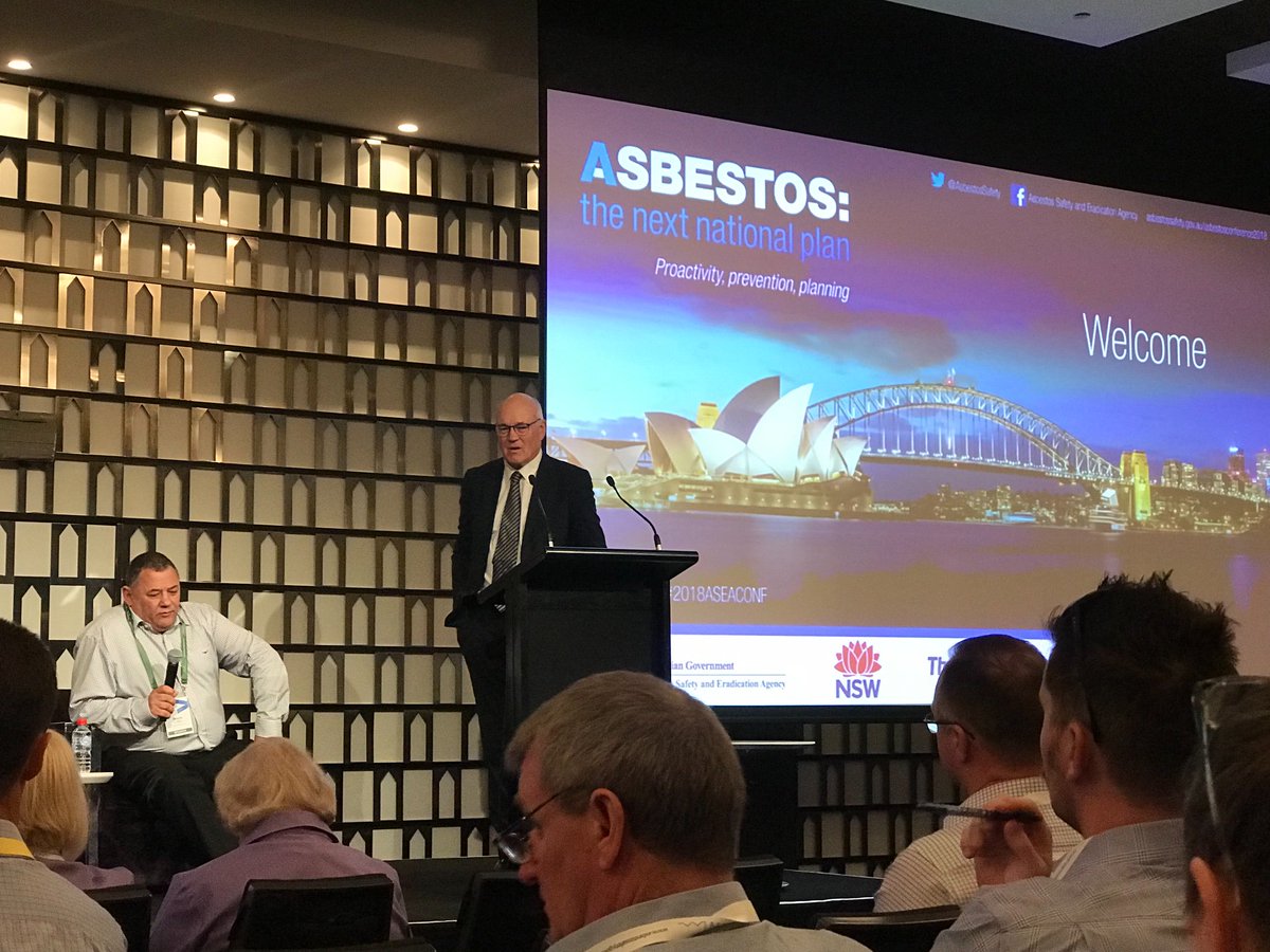 Reflections (@reflectasbestos) on Twitter photo Day 2 of the ASEA Conference <a href="/AsbestosSafety/">Asbestos Safety</a> underway. Well done Wayne & <a href="/ErgonEnergy/">Ergon Energy Network</a> for prioritizing #asbestos removal in their industry. #2018ASEACONF Day 2 of the ASEA Conference <a href="/AsbestosSafety/">Asbestos Safety</a> underway. Well done Wayne & <a href="/ErgonEnergy/">Ergon Energy Network</a> for prioritizing #asbestos removal in their industry. #2018ASEACONF