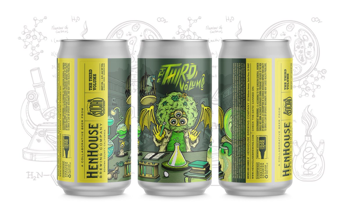 Dropping tomorrow @ Hen House!
<a href="/HenHouseBrewing/">HenHouse Brewing Co.</a> x <a href="/socialbrewery/">SocialKitchenBrewery</a> #craftbeer #beerart #cangamestrong #co2gamestrong