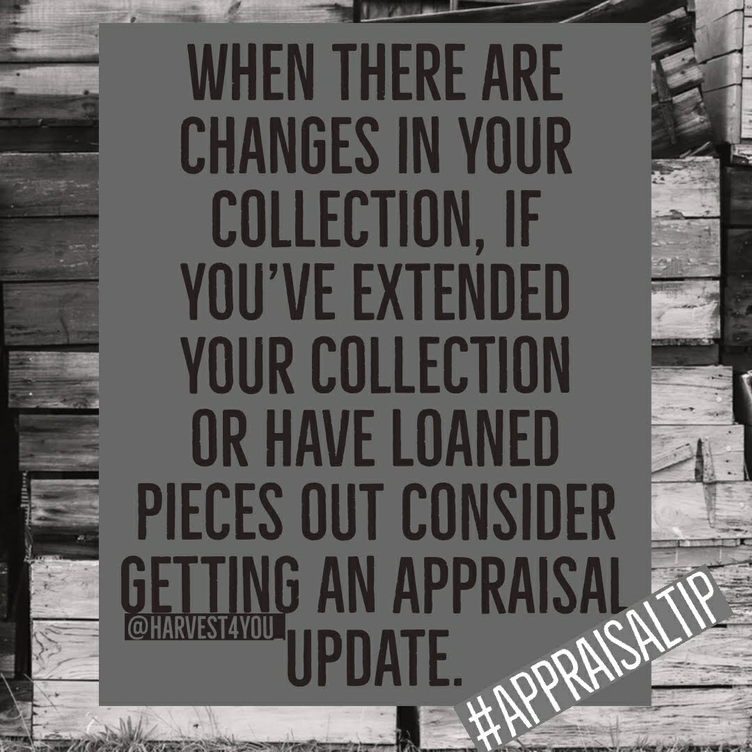 harvest4you's tweet image. Life changes for your collection too. 
#appraisertips #collections #collectortips #lifehappens #changes #harevest4you
