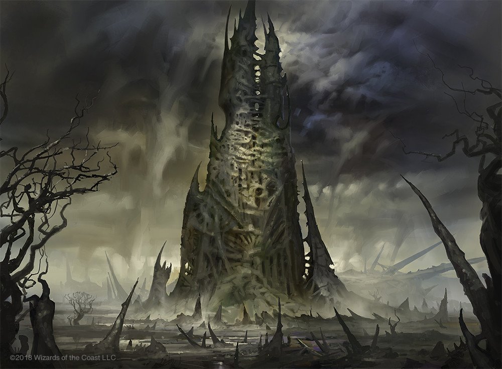 DimitarMarinski's tweet photo. Phyrexian Tower
 https://t.co/hl1pISrx0p https://t.co/gjGDYOUn7W