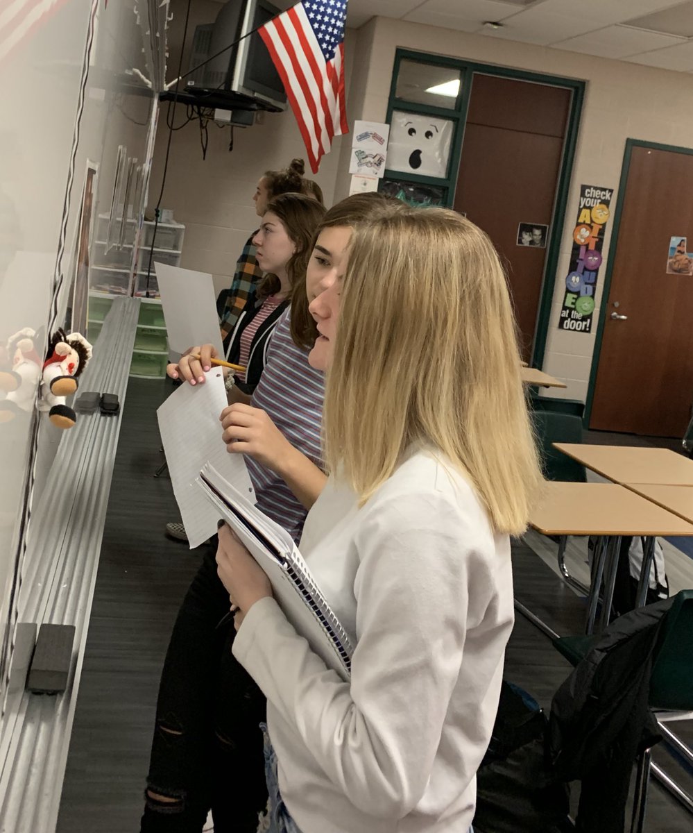 SouperScoop's tweet photo. Health students were challenged today to figure out what was being advertised.  #lfhealth https://t.co/hyC1SoNhii