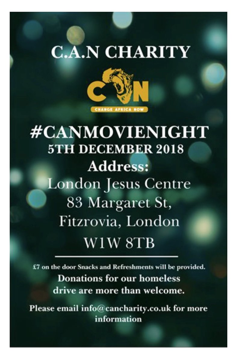 MarthaKay_'s tweet photo. We are also having an open movie night.. come through with your friends! Bring your donations for the homeless🙌🏾 #Can12daysofChristmas #CanMovieNight https://t.co/VZdtlmOpkI