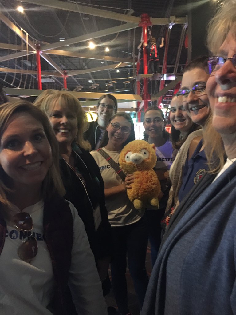 AlethaScheck's tweet photo. Toy for the toy drive #reconnected18  #crushingthelanes https://t.co/S7YBti8Qbc