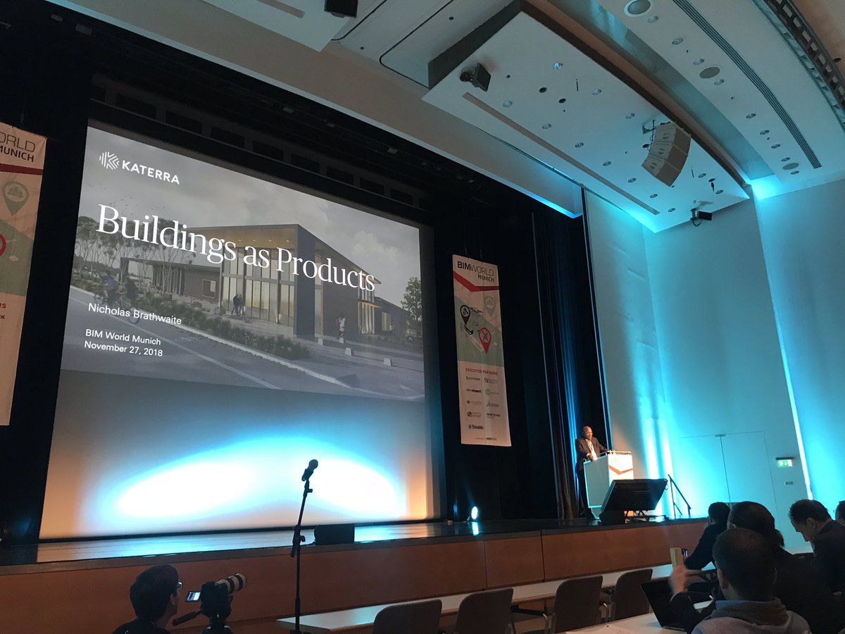 Nicholas Brathwaite representing <a href="/katerrainc/">KATERRA</a> at #BIMWorld : Buildings as products