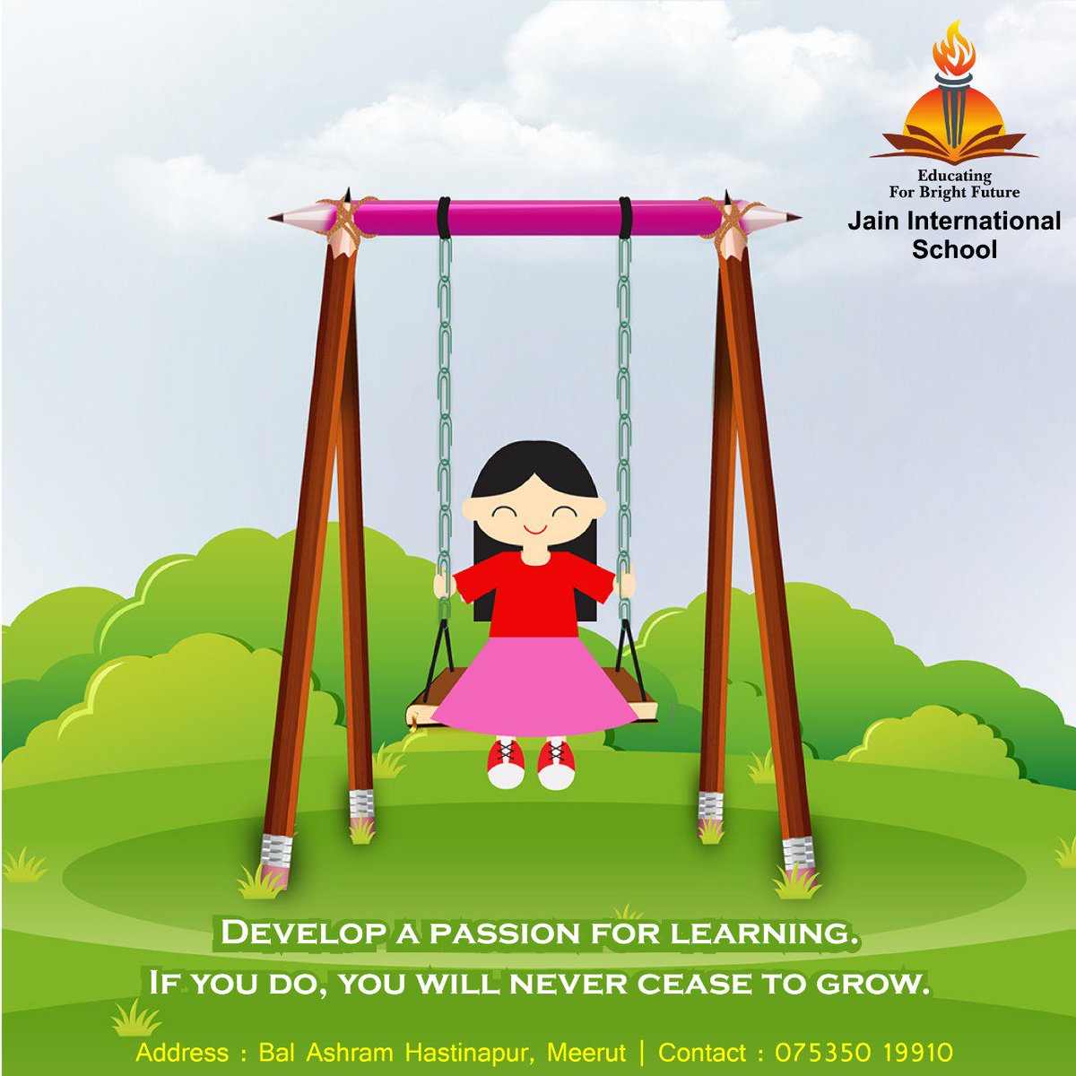 jainIntschool's tweet image. Develop a #passion for #learning. If you do, you will never cease to #grow Jain International school.
🌏 jaininternationalschool.com
Follow Us on Insta &amp;amp; Twitter:

instagram.com/jainintschool/