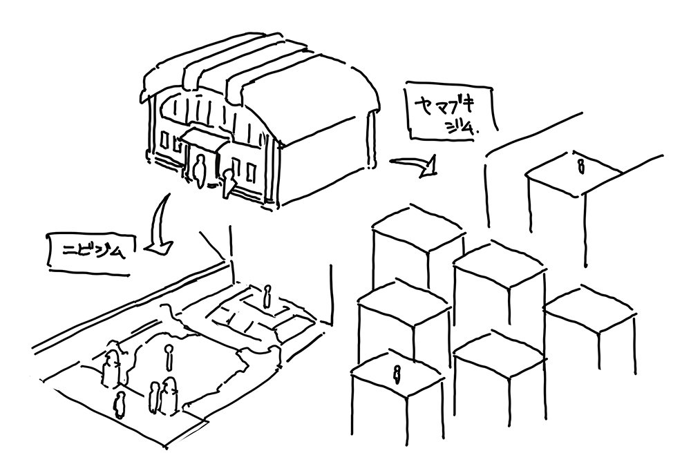 冷静に考えると広いね 