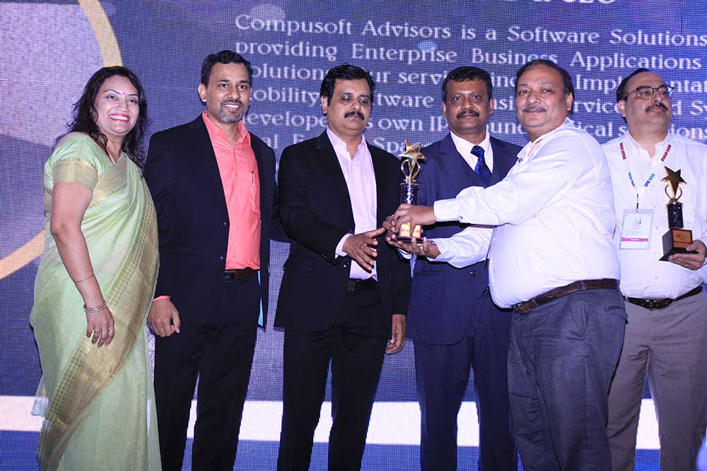 @CompusoftAdvise receiving the award for the Best IT Service Provider at VAR Symposium - 17th Star Nite Awards 2018 #VARSymposium #17thStarNiteAwards2018 #SNA2018 #StarNiteAwards2018 #VARINDIAStarNiteAwards2018 @SNA2018Events