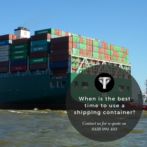 ToughYakka's tweet image. When Is The Best Time To Use A Shipping Container? | Tough Yakka #containerunpacking