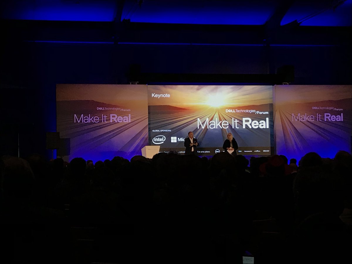 RudlfMaly's tweet photo. last stop for 2018 - #DellTechnologyForum with amazing 1200 guests about to start - looking forward a great day full of intense discussion about #digitaltransformation with #BetterTogether #VMware & #DellEMC https://t.co/MummeIjEQl
