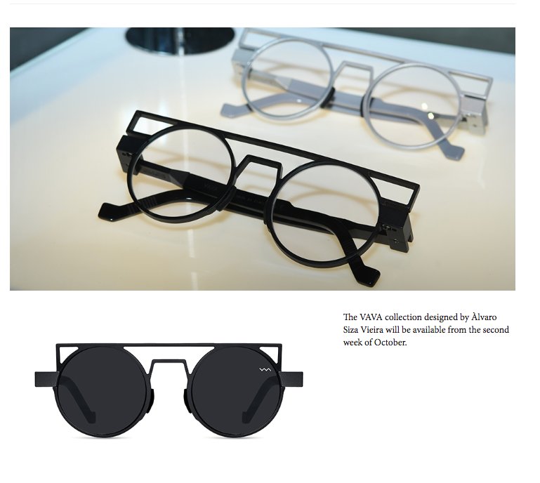 Zed_CommPR's tweet photo. @VAVAeyewear featured in @2020europemag in September 2018 special feature story ART + ARCHITECTURE. Thanks! https://t.co/H914BrnuPB 
#zedcommpr #eyewearpr #press #2020europe #magazine https://t.co/PVP493q99s