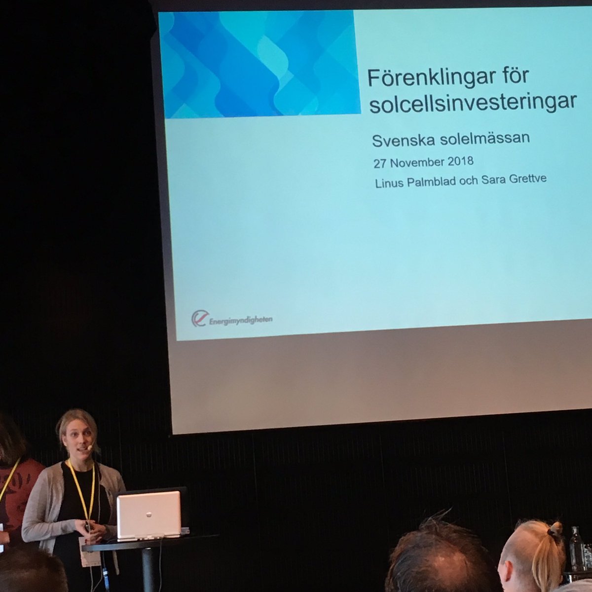 På solelmässa i Uppsala <a href="/energikontorSO/">Energikontor Syd</a>  #solisyd