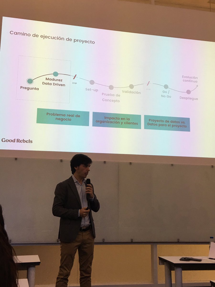 “Un dato sin el contexto no sirve de nada, entender si recorrido es lo que importa” <a href="/nfiglesias/">Noé Fernández</a> #RebelTalksBCN <a href="/GoodRebels/">Good Rebels</a> #AIMarketing
