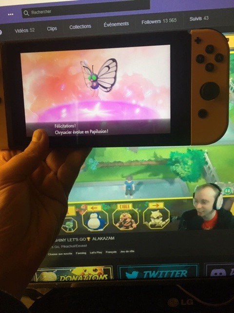 ElrikDark's tweet photo. @GalinoTV Papillusion viewers dex chenipan evoluer let's go pikachu random forêt de jade (Shasserpkmn) https://t.co/myNjDQ8F6P
