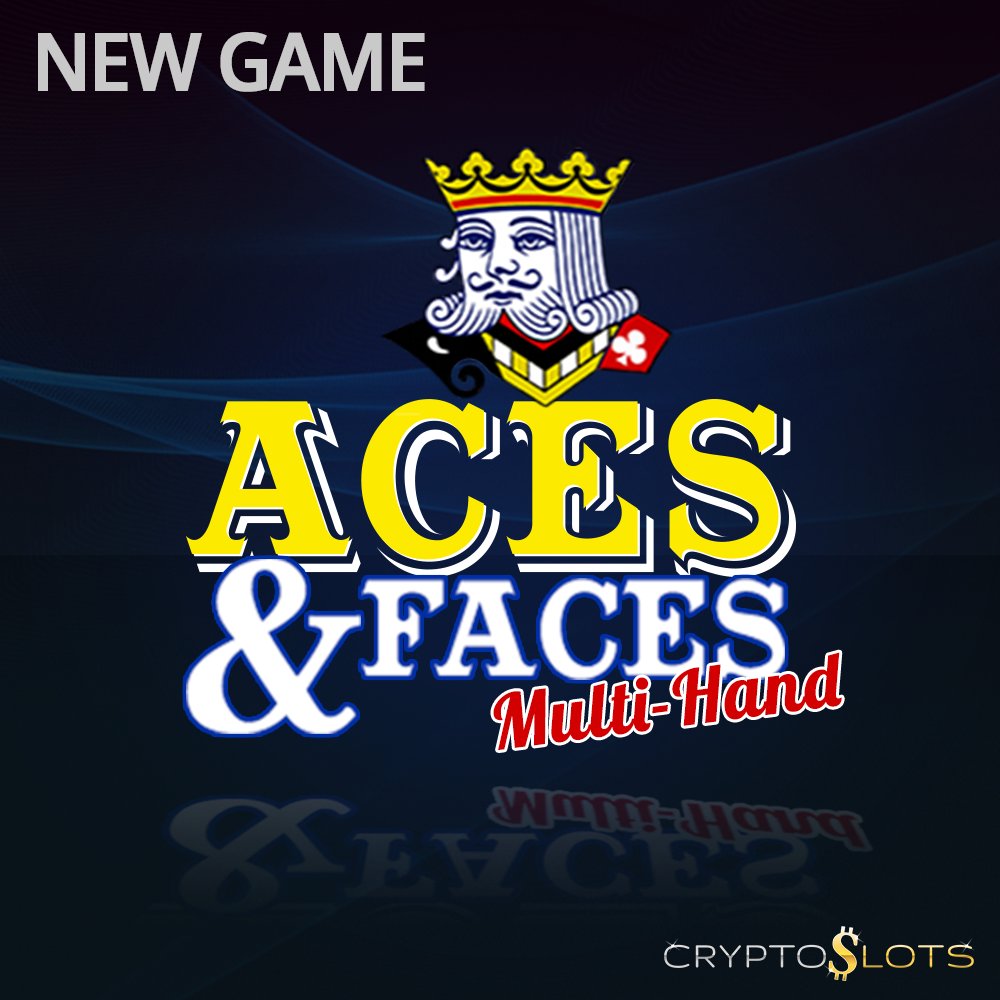 Crypto_Slots's tweet photo. ***5 Bonus Days***

Video Poker game Aces &amp; Faces Multi-Hand has been released! Come play at CryptoSlots now and claim NEWGAME bonus 4x per day:

https://t.co/5gMes6F6NJ https://t.co/5fhDJZKoOX
