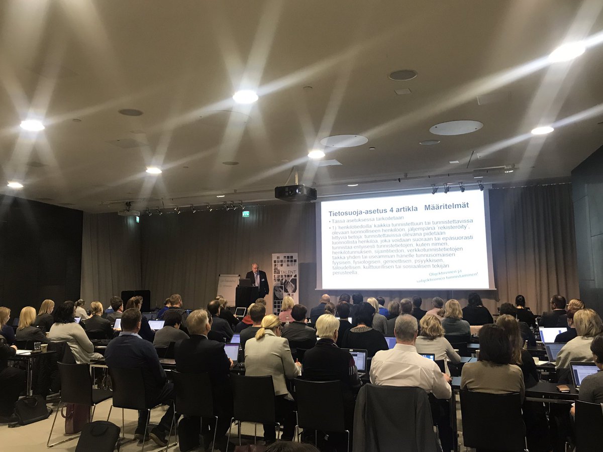 #Tietosuojavastaava’n koulutusohjelma starttasi jo 4. kerran‼️ Tupa täynnä ammattilaisia 👍 <a href="/Lakikoulutus/">Lakikoulutus</a> #tietosuoja #GDPR