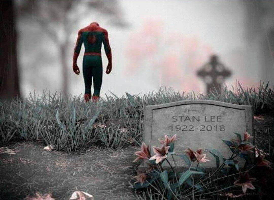 alireza_atshani's tweet photo. تو رفتی و پسرت ماند...
#stanlee #Avengers4 #SpiderMa #stan2018 https://t.co/d7TCja6A98