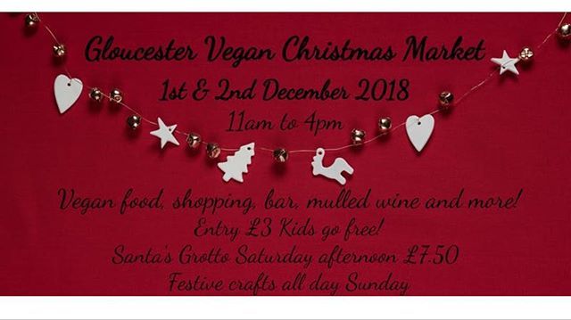 Come along and see us this weekend in Gloucester at their two day Vegan 🎅🤶Christmas Market 🍷🍺🍻. Location 
Blackfriars Priory
Via Sacra
Gloucester, GL1 2HT. #mulledwine#proseccoontap#beer#funweekendahead #whatsyourtipple? #TOT  # comethirsty #cheers 🍷 ift.tt/2FKLLx6
