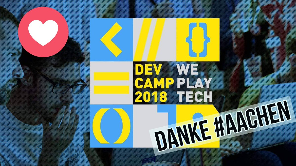 devcampIT's tweet photo. Danke an alle Teilnehmer und Firmen für ein schönes #devcamp18 in Aachen <3
@msg_group
@inform_software
M Plan GmbH
@Materna_SE
Gesellschaft für Informatik - @informatikradar https://t.co/aQtqCEVO59