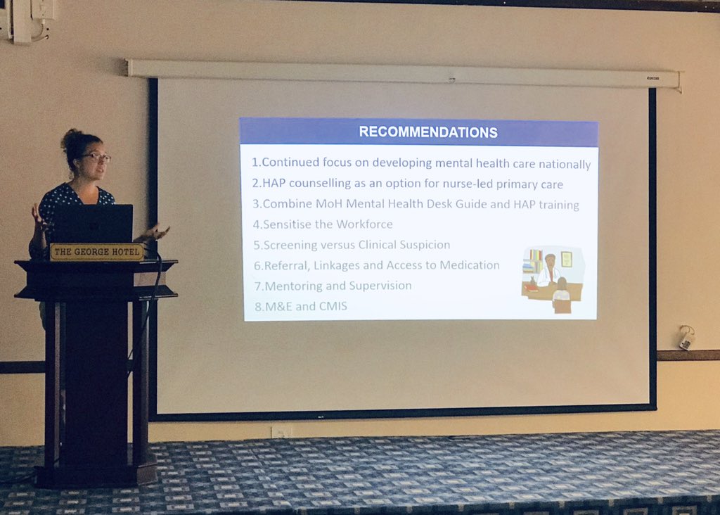 Lubombo_HRU's tweet image. Our chair discussing recommendations from our important @COMDISResearch mental health study @IMERSESwaziland @AfricaCDC @CDCGlobal @WHOAFRO
