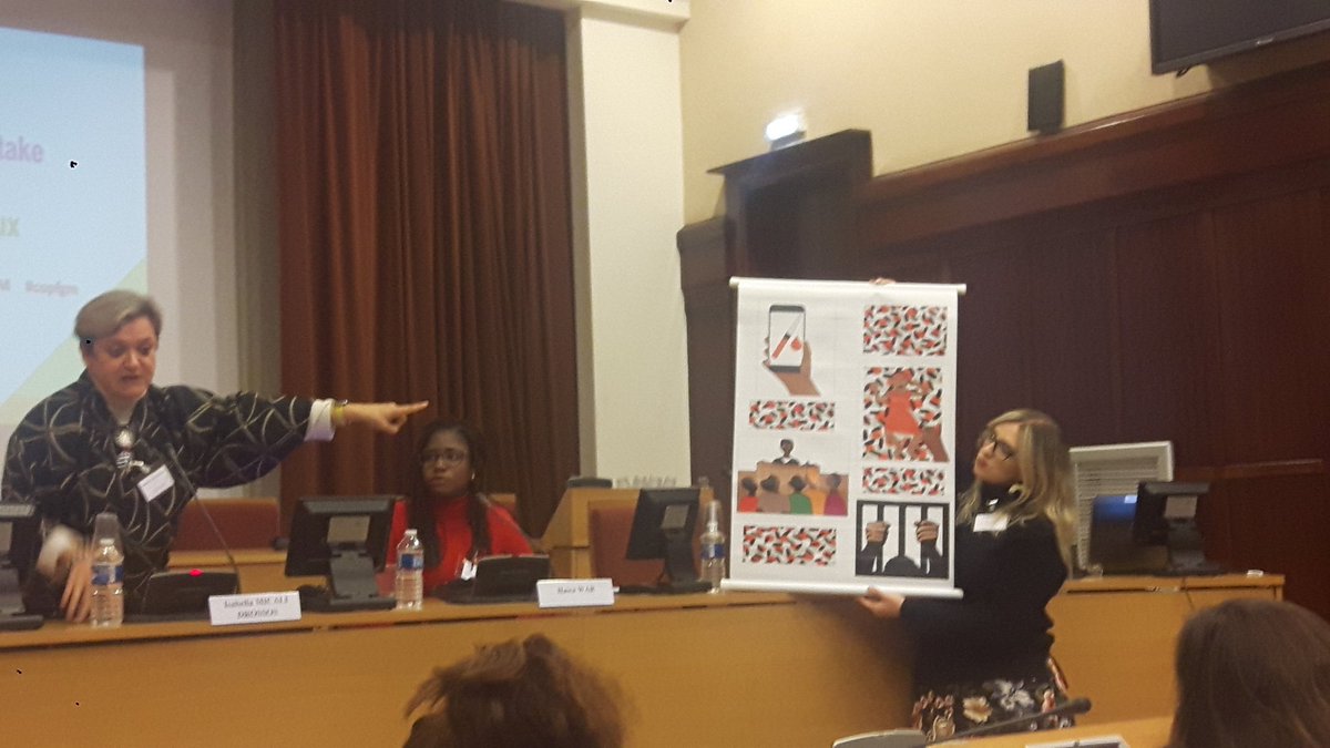 Crowd2Map's tweet photo. Powerful presentation on #endFGM legal training in #guinea_bissau by Isabella Micali Drossos from World Bank #scaleup2endfgm #copfgm https://t.co/odkCnQPX68