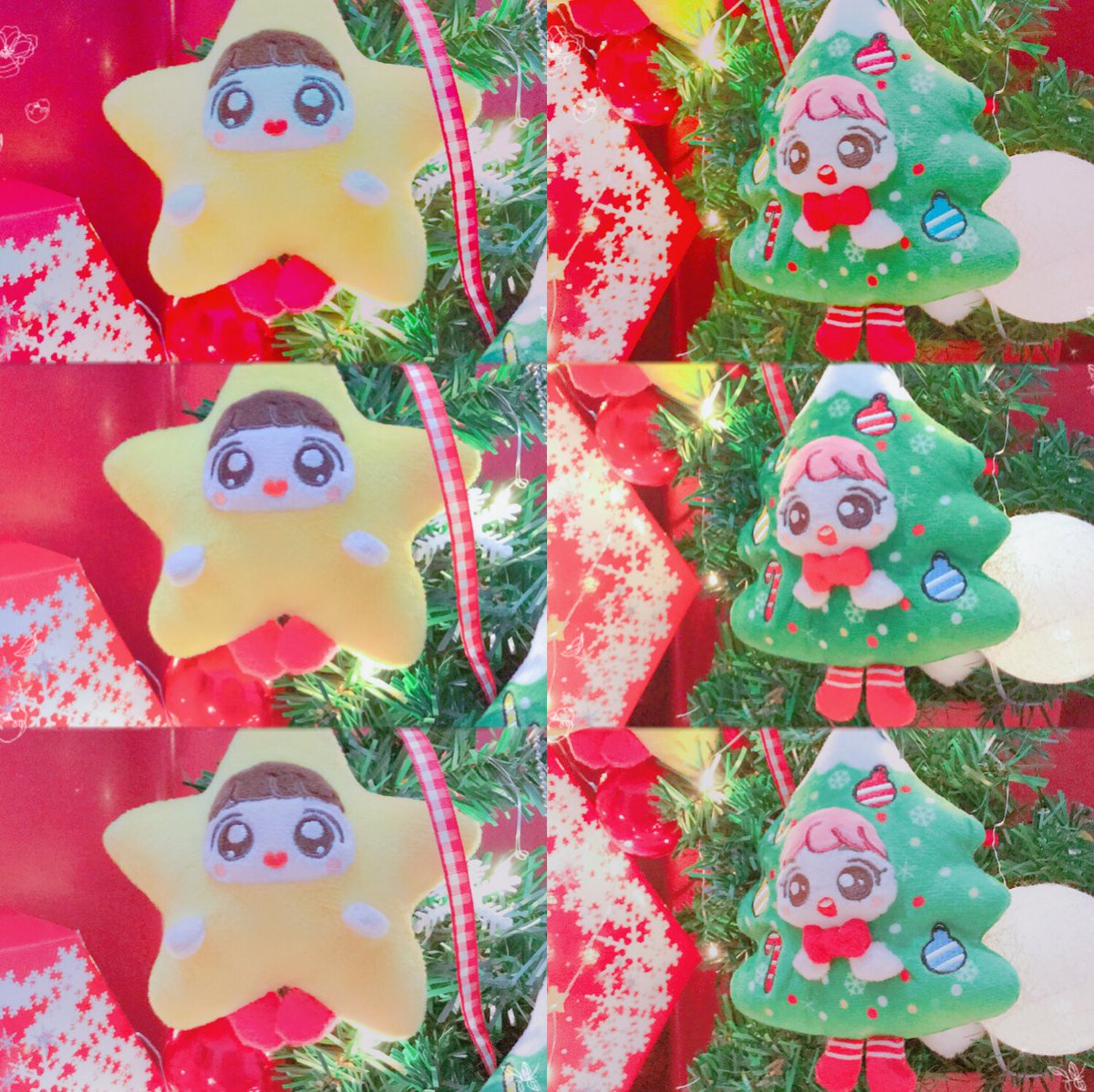 Ti5bH's tweet photo. RT pls.                                                  EXO doll key rings  . One set 1pcs. (Star or Christmas tree)69RMB .   (Overseas group order dm pls) https://t.co/Ffa0OK1AsZ