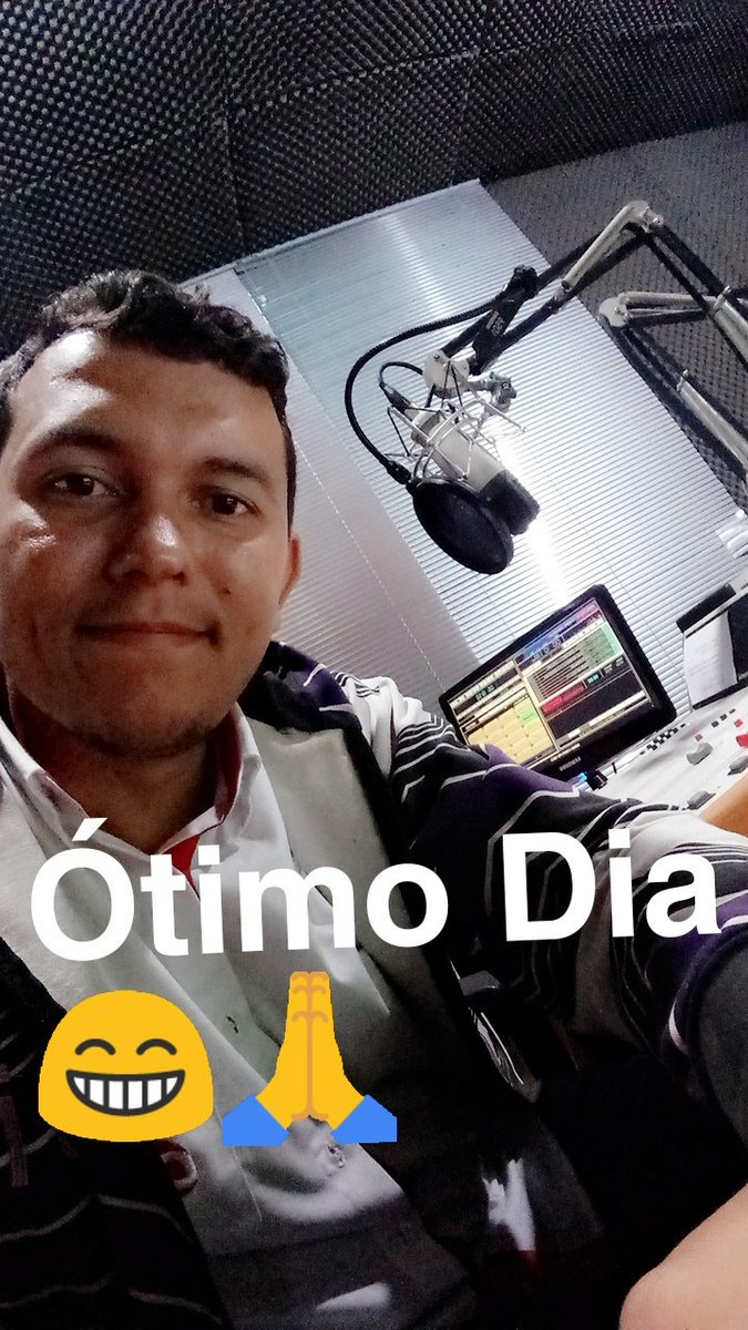 LocAlanAlmeida's tweet photo. Bom dia
#Radio #radiocontifm #redecontifm #locutor 😝 https://t.co/oRiYY8N602