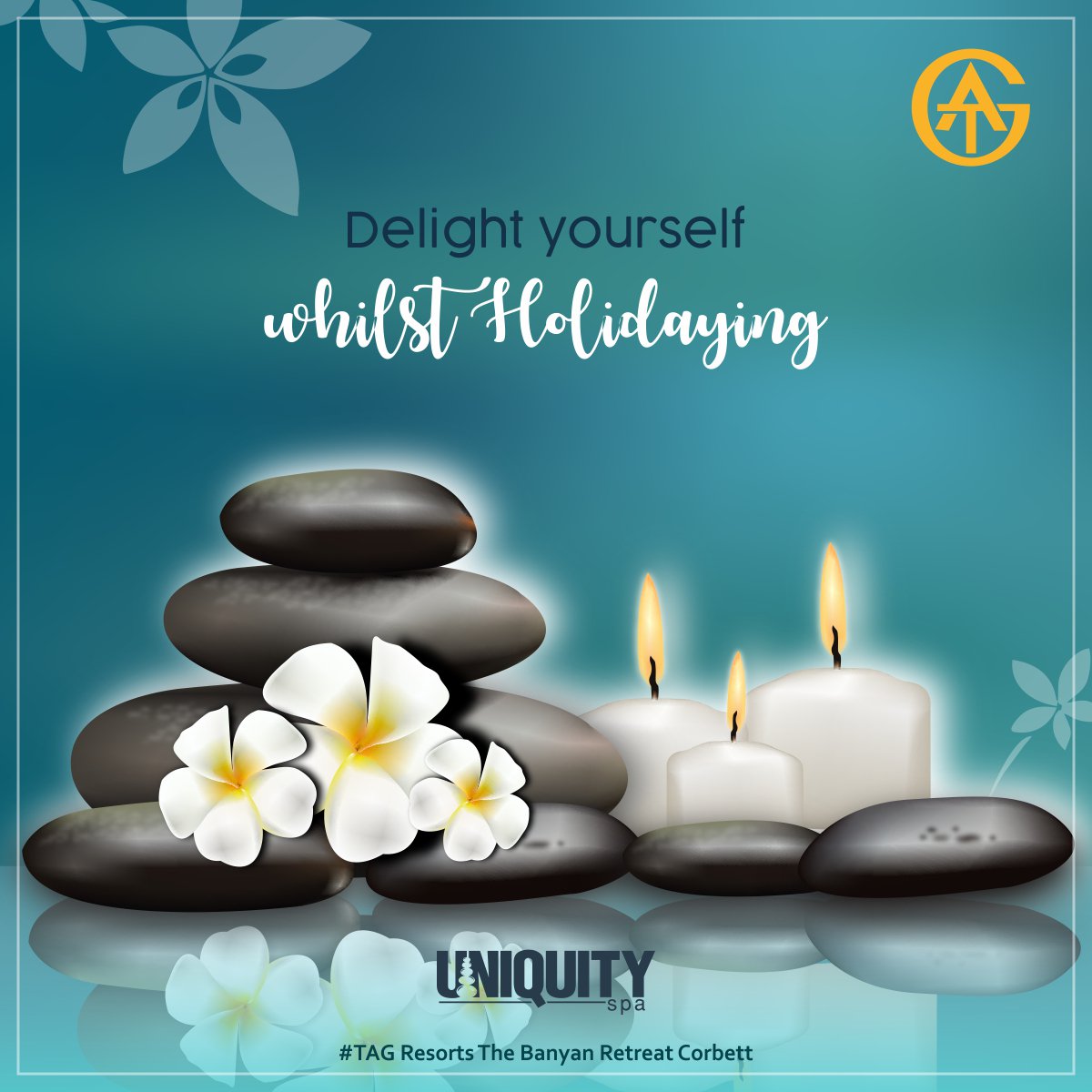 tagresorts's tweet photo. Pamper and revive your senses only at Uniquity Spa. Book your stay for 2 days @TAGResorrs The Banyan Retreat, Corbett and get a complimentary foot massage. Pack your bags and enjoy your vacation.
#vacationtime #pamperyourself #reviveyourself #explore #spatime #UniquitySpa https://t.co/xXMG2Nw3b6