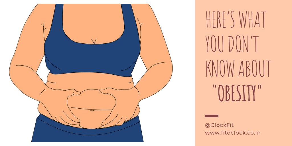 ClockFit's tweet photo. Here’s what you don’t know about #obesity
 #FitOClock #BestGym #Gym_Jaipur #Yoga_Classes 
#Kapalabhati #AnulomVilom_Pranayama

Read More: https://t.co/UhIBm5lhoc https://t.co/B3yMBRaFMm