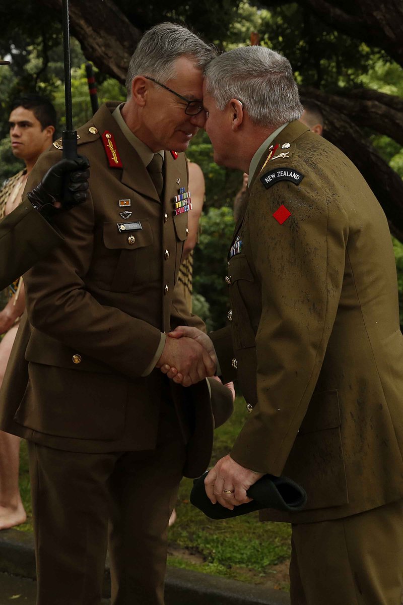 ChiefAusArmy's tweet photo. Great to meet with my #Anzac counterpart, @NZArmyCA, MAJGEN John Boswell. Looking forward to building on the proud legacy of our Armies operating together. #OurPartners #OurPotential https://t.co/oK25RBiAy3