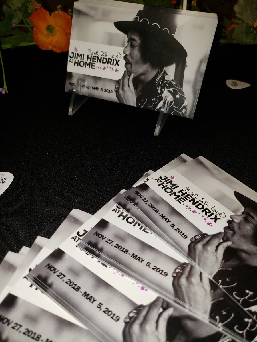 BluMoonGypsies's tweet photo. Tomorrow! Exhibit opening night & birthday celebration for #SeattleBoy #jimihendrix open to the entire community!
"Bold As Love ~ Jimi Hendrix at Home" will run from 11/27/18 to 5/5/19 at Northwest African American Museum! Don't miss it! https://t.co/9qXEYOwXYE