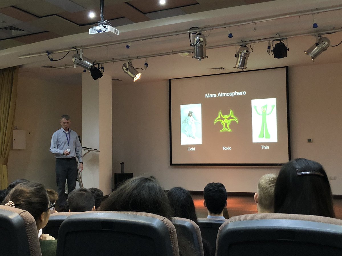 melanieguidera's tweet photo. Did you know that Mars has volcanoes, canyons and polar caps too? Our y12 and I are learning about Mars with #drdavidbrain who is part of the #uaemissiontomars. Fascinating! @JESSSixthForm @JESSDubai @JESSPrimaryYR5 #jesslearning https://t.co/I1ngJXfuPt