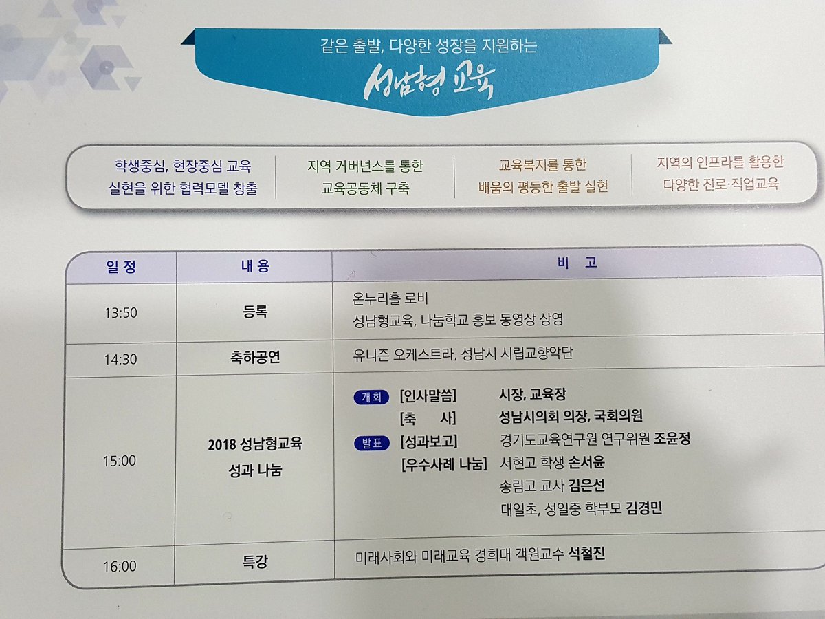 dolcesj1's tweet photo. 성남형교육 소통과 나눔의 날 행사에 성남시향이 축하연주에 초청되었습니다. 시청 온누리홀에서 성남형 교육의 소통의 장이되었습니다. https://t.co/bizlI6Ingr