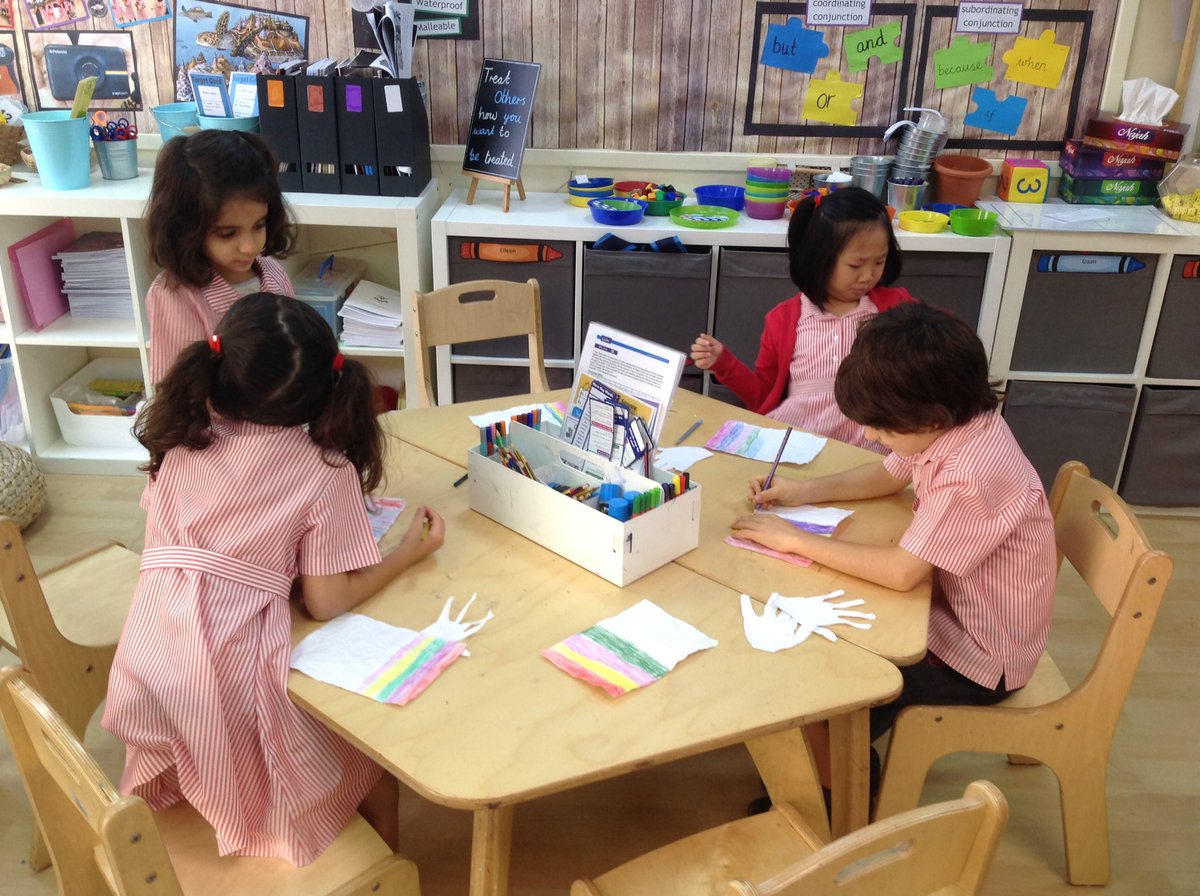 DESSyear2's tweet photo. Sharing happiness and kindness with each other 🌈🤗 @UNICEF @KHDA @UAEMoralEdu #HelloYellow #EQChildrensDay #BeingWellDubai #dess_yeartwo_red https://t.co/KRiD0Nm7rM