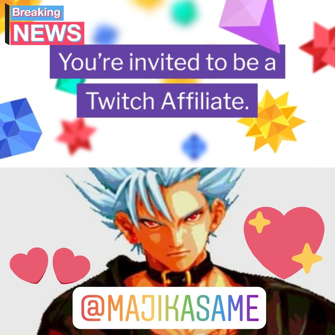 null24601's tweet photo. Congratulations to @majikasame on making #twitchaffiliate! Her hard work certainly paid off! #WaveformGamingLadies #girlgamer #girlstreamers #girlswhogame #TwitchNetworks #twitch #KingdomHearts #streamernetwork #SupportSmallStreamers #girlgamers #TwitchCon @exacutorz #TeamPathros https://t.co/YYF1tDS1h7
