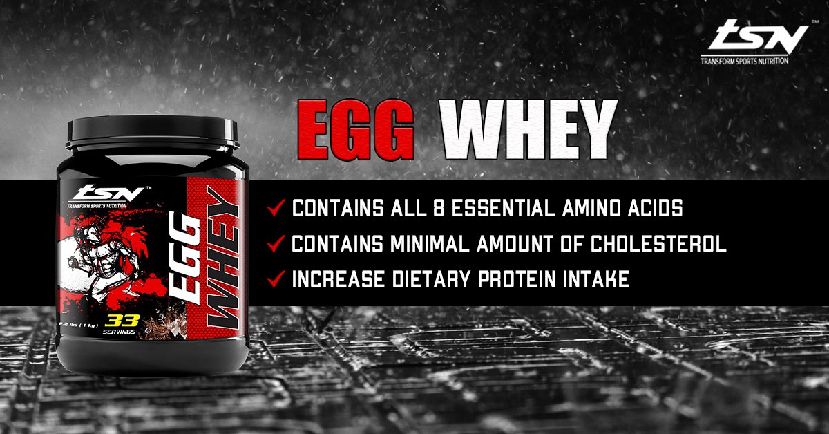 TransformSport1's tweet photo. #EGGWHEY
TSN Egg Whey Protein would make an ideal protein source for those who are looking for something additional to whey . Egg Whey Protein is perfect for all age groups and lifestyles. It can be consumed as a protein shake on its own. https://t.co/kxX74sCuGF