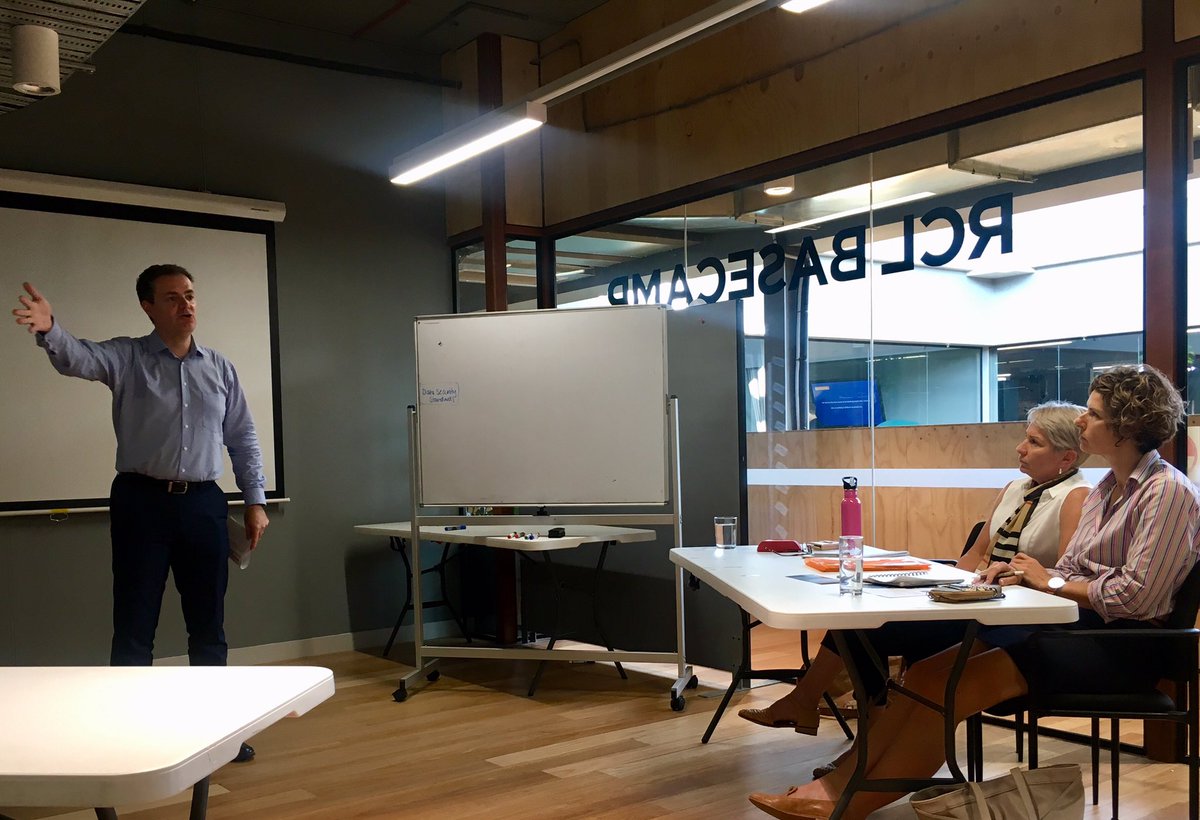 A huge thank you to @PaulJohnHodgson - General Manager, East Coast <a href="/NERAnetwork/">nera</a> for discussing industry growth opportunities with the <a href="/Unearthed_S/">Unearthed</a> #Accelerator #startup cohort this afternoon <a href="/RiverCityLabs/">🚀River City Labs</a>