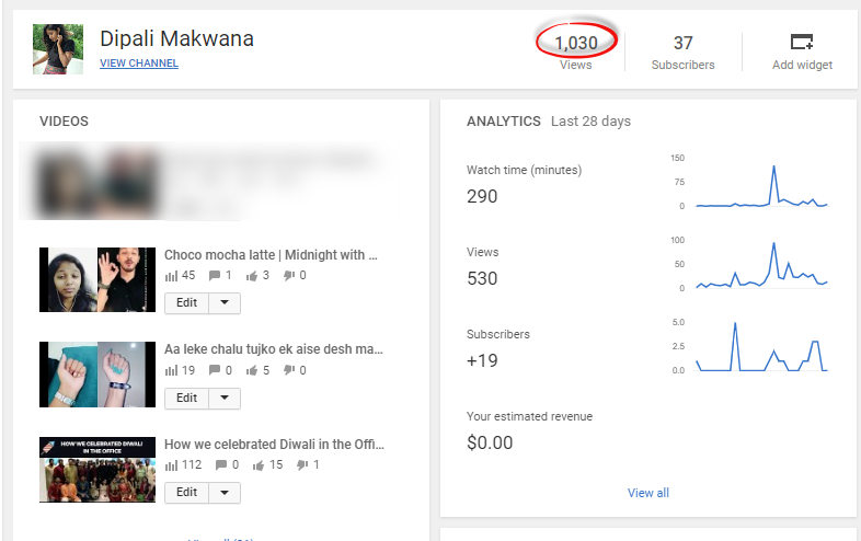 iDipalimakwana's tweet photo. Reached to the 1000 views 💜 And Hoping to go ahead with this new journey and will get more and more views and subscribers. Coming soon with new much more organized and entertaining videos.
Please subscribe to my channel: https://t.co/g0N5KPZejV
#1000Views #firstmilestoneachieved https://t.co/iXi2s4otTJ