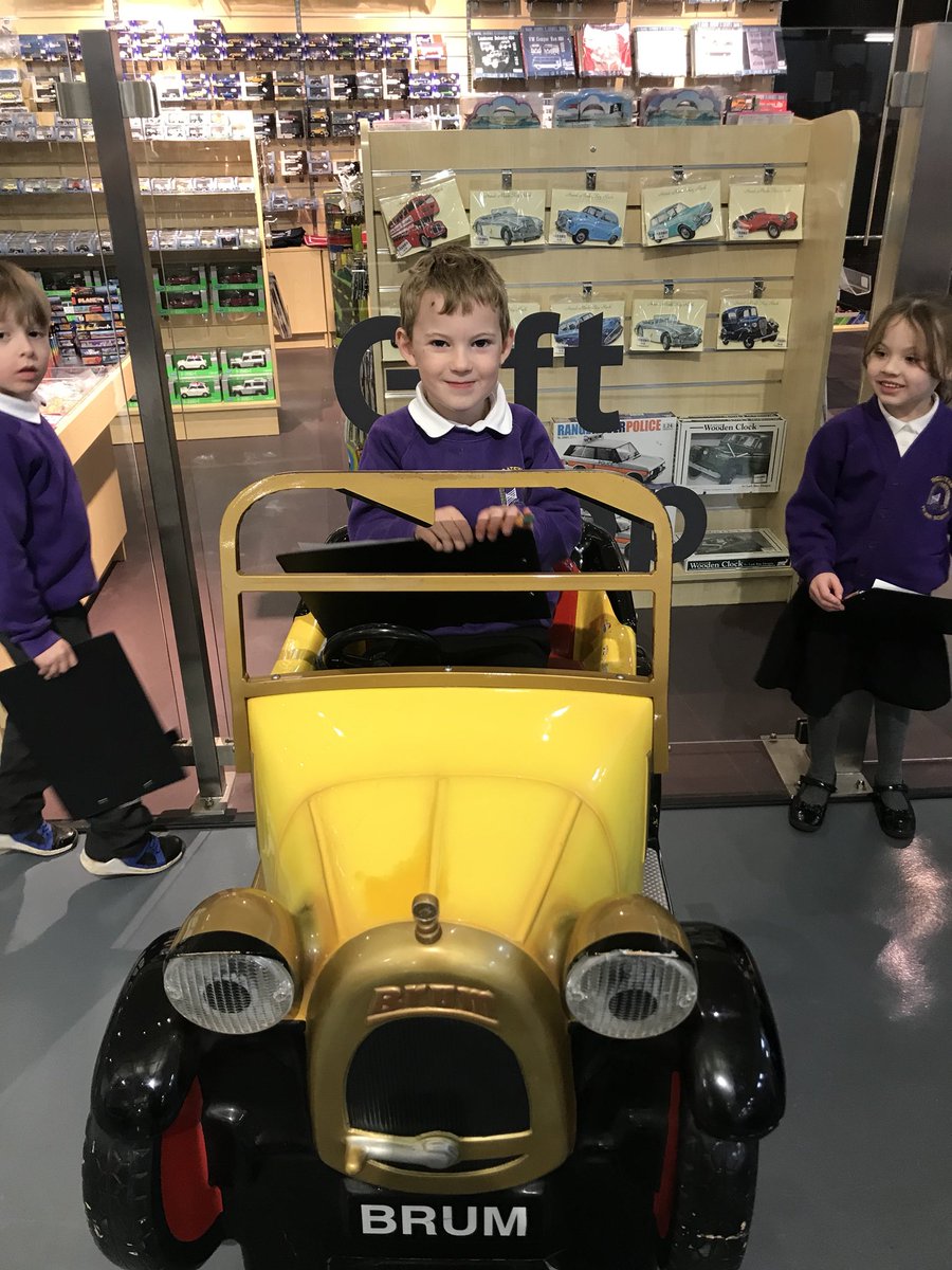 GatewayPenguins's tweet photo. Been meaning to post these all week but here’s some children enjoying the trip to the British Motor Museum.#GatewayCarterton  #britishmotormuseum https://t.co/yqLRksU0R5