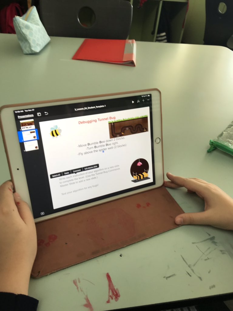 lade_elizabeth's tweet image. 5A enjoying writing Pseudocode to debug their own and classmates tunnnel bug game levels @VISSDigitalTech @Every1CanCode #getstartedwithcode2