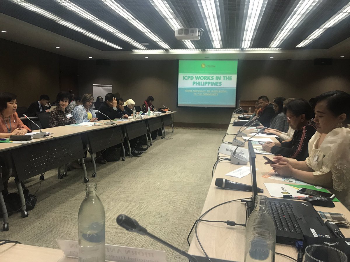 bjornunfpa's tweet photo. #ICPD works in the Philippines - From Advocacy to Ligslation to the Communtiy. Side event at #APPC18 shows how collaboration between legislators and CSOs make a difference to promote reproductive health for all. @UNFPAasia @UNFPAph @UNFPA https://t.co/vq9D6Ajcg9